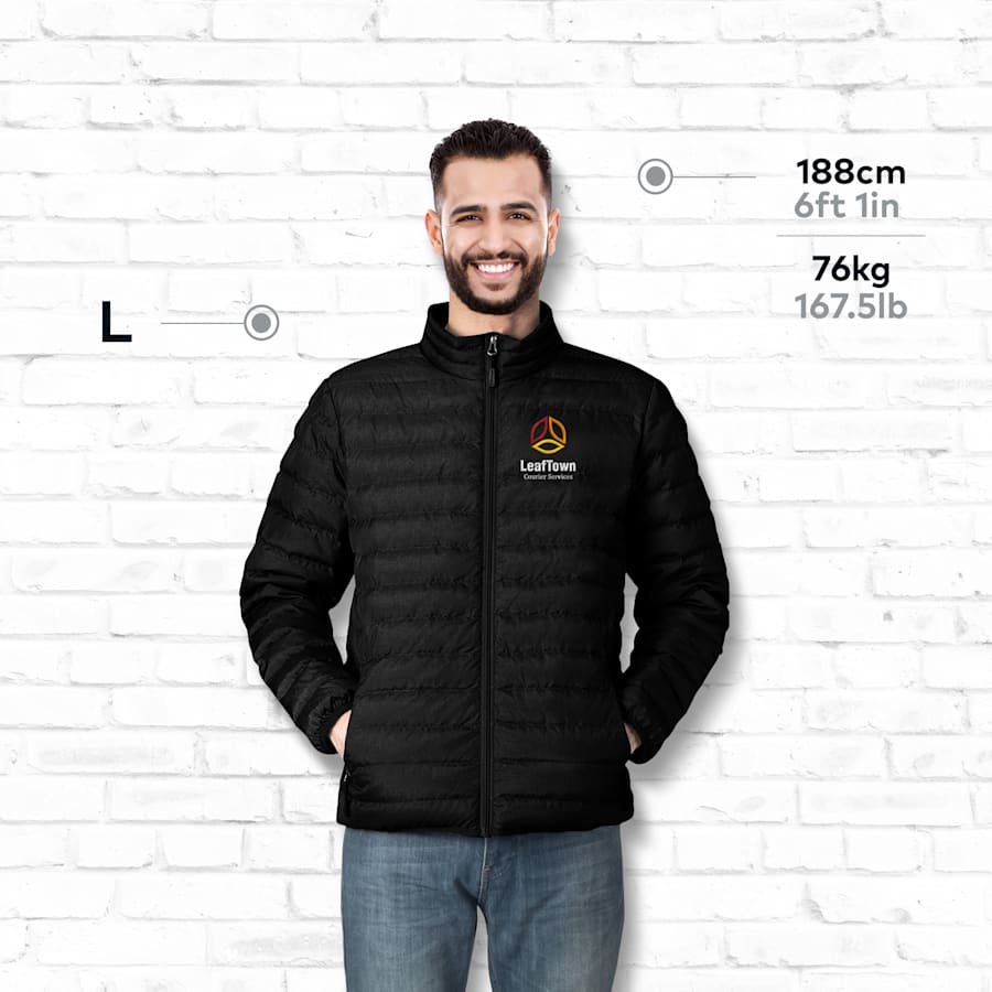 Mens designer bubble jacket hot sale